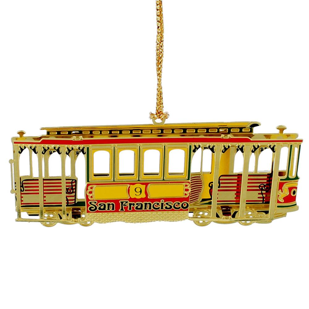 Delicate Cable Car Shaped Ornament
