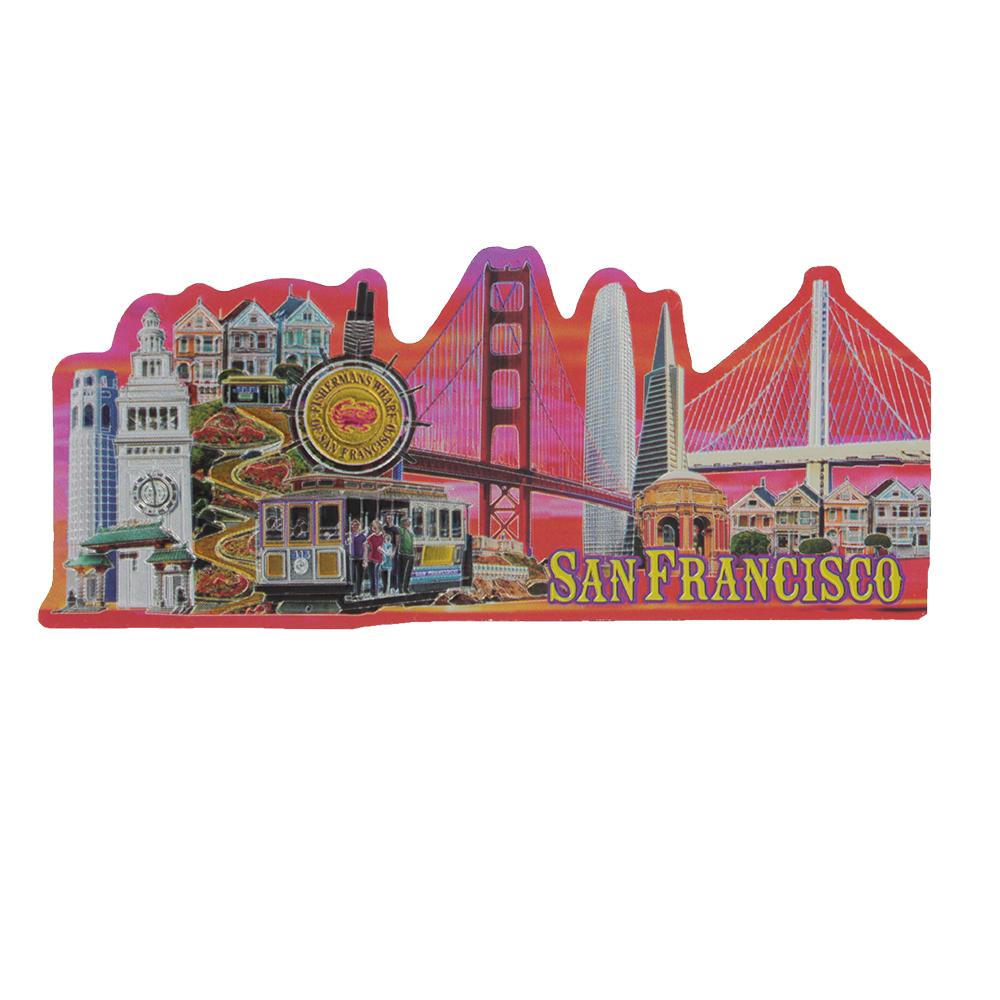 Really Red San Francisco Iconic Magnet