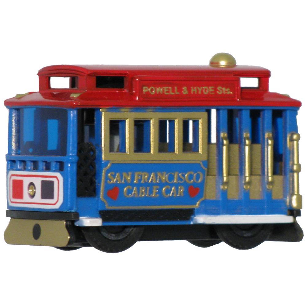 Rolling San Francisco Cable Car Souvenir Toy