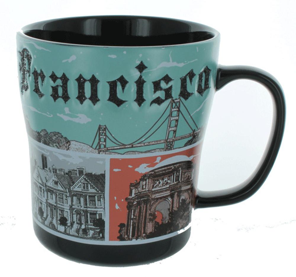 San Francisco Metallic Coffee Mug