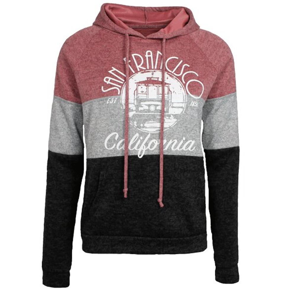 Ladies 3 Tiered Cake, Layered with Goodness, San Francisco Hoodie