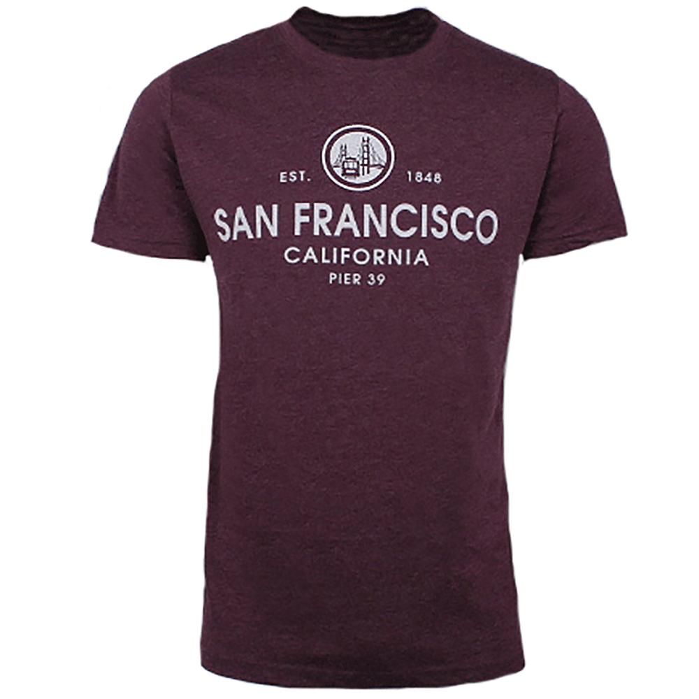 Beloved Icons, our Cable Car and our Golden Gate Bridge on this T-Shirt