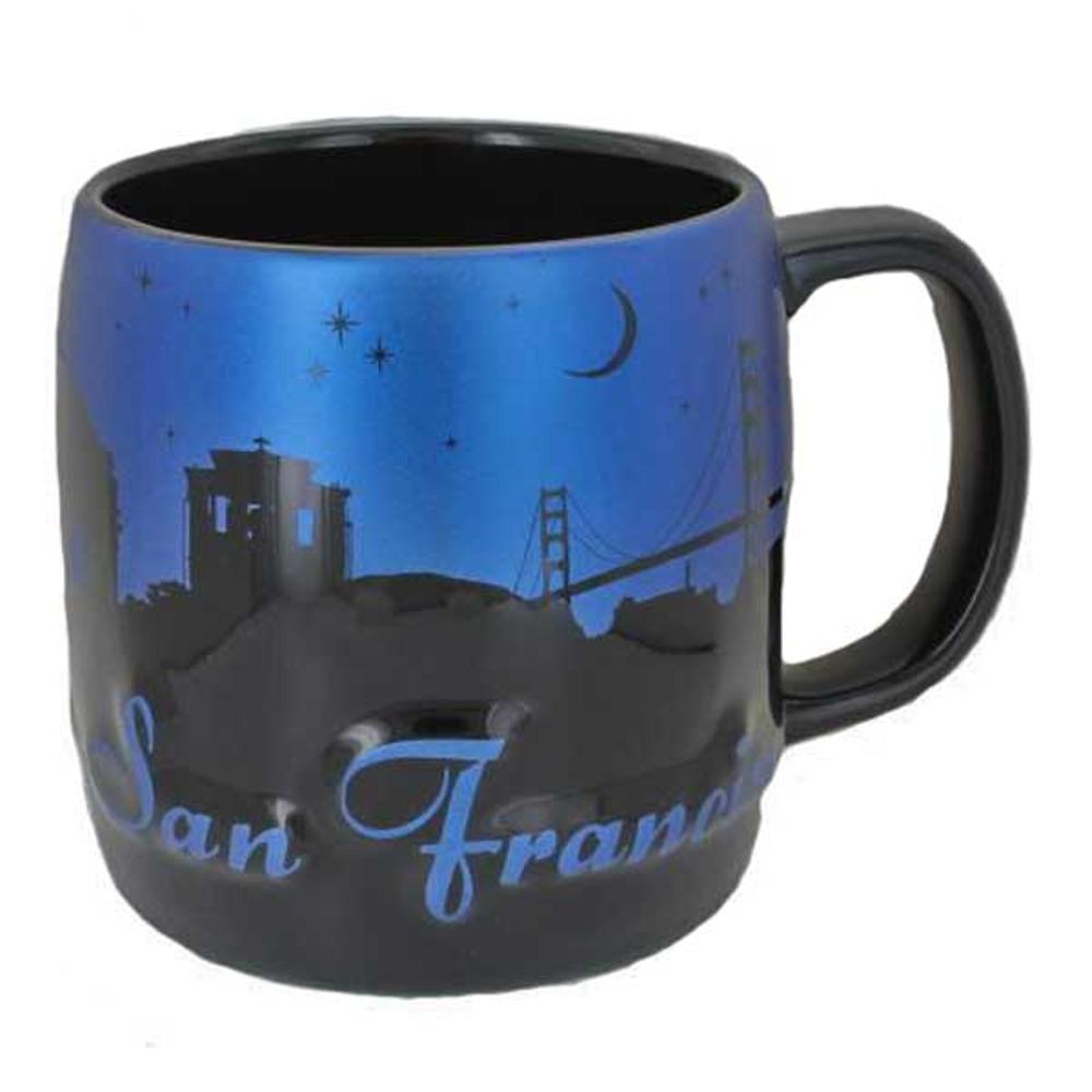 Beautiful Blue Night San Francisco Sky Mug